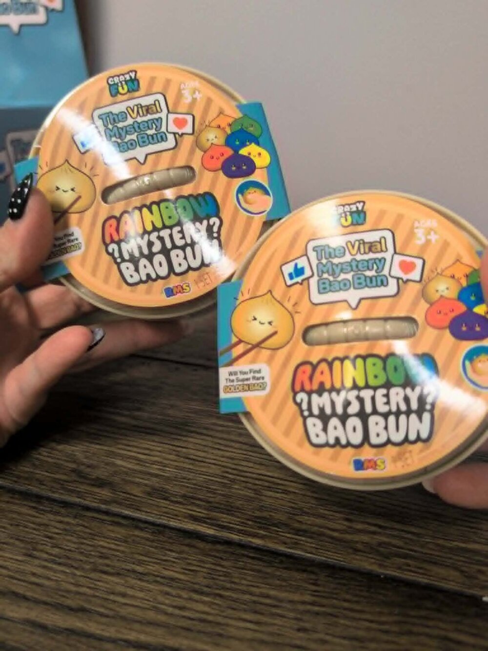 Authentic RMS Rainbow Mystery Bao Bun Squishy NEW Sealed 2 Pack